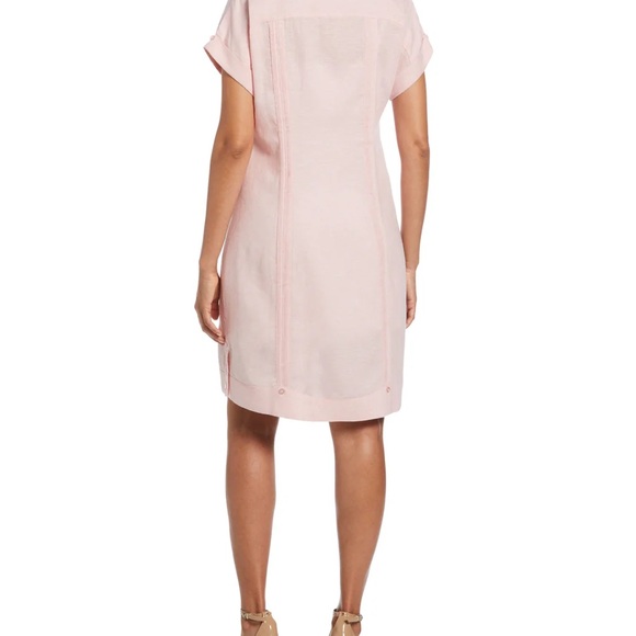 Cubavera Light Pink Shirt Dress - Picture 2 of 2